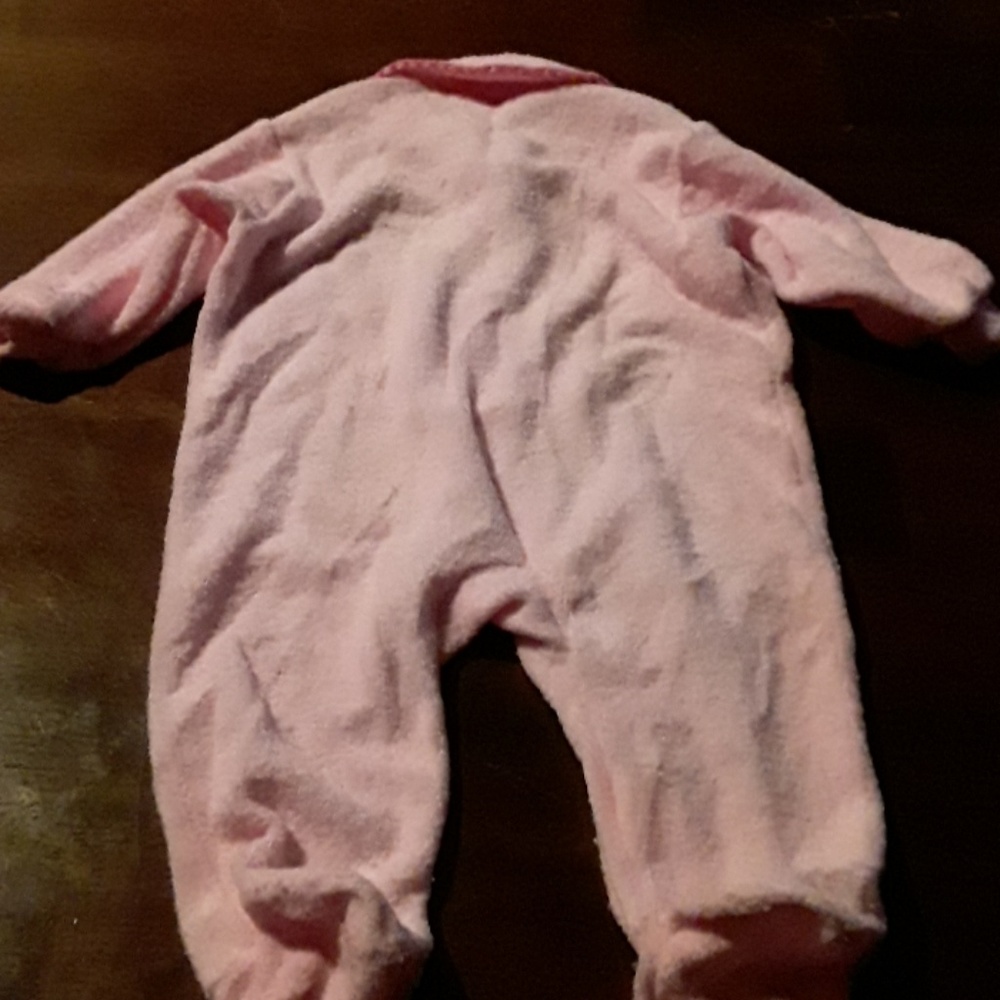CARTER'S Pale Pink  Baby  Sleeper . - Picture 4 of 4